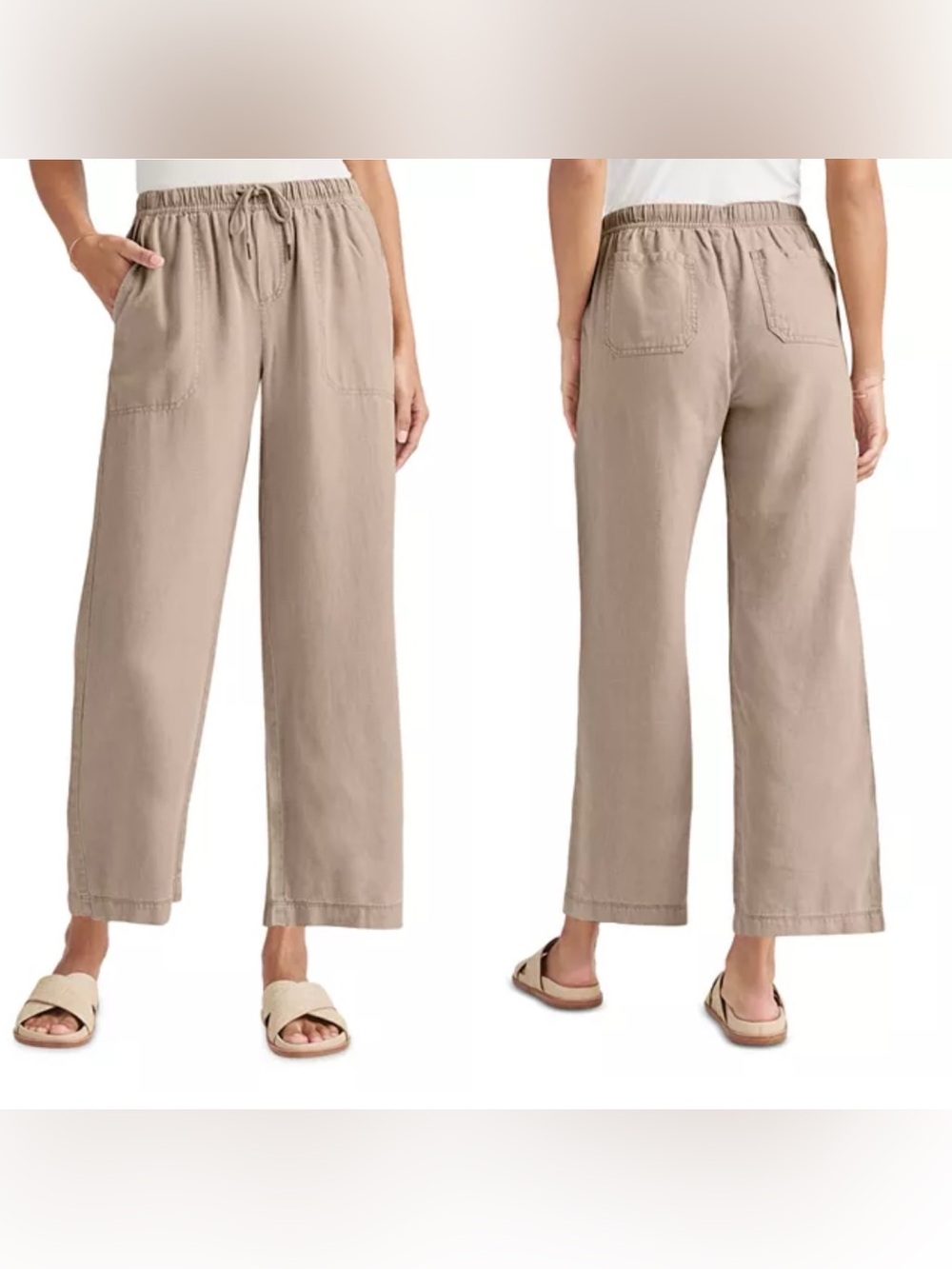 Splendid Angie Cropped Wide Leg Pants - Picture 10 of 10